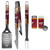 Virginia Tech Hokies 3 Piece Tailgater BBQ Set and Salt and Pepper Shaker Set