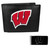 Wisconsin Badgers Bi-fold Wallet & Black Money Clip