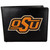 Oklahoma State Cowboys Large Logo Bi Fold Wallet
