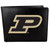 Purdue Boilermakers Large Logo Bi Fold Wallet