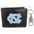 North Carolina Tar Heels Bi-fold Wallet & Valet Key Chain