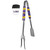 LSU Tigers 3 in 1 BBQ Tool and Chip Clip