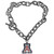 Arizona Wildcats Charm Chain Bracelet