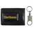 West Virginia Mountaineers Leather Cash & Cardholder & Valet Key Chain