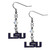 LSU Tigers Crystal Dangle Earrings