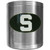 Michigan State Spartans Steel Can Cooler