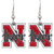 Nebraska Cornhuskers Dangle Earrings