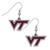 Virginia Tech Hokies Dangle Earrings
