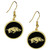 Arkansas Razorbacks Gold Tone Earrings