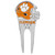 Clemson Tigers Divot Tool and Ball Marker