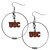 USC Trojans 2" Hoop Earrings