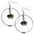 Missouri Tigers 2" Hoop Earrings