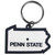 Penn State Nittany Lions Home State Flexi Key Chain