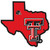 Texas Tech Red Raiders Home State Decal