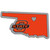 Oklahoma State Cowboys Home State Decal