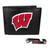 Wisconsin Badgers Leather Bi-fold Wallet & Key Organizer