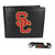 USC Trojans Leather Bi-fold Wallet & Key Organizer