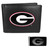 Georgia Bulldogs Leather Bi-fold Wallet & Black Money Clip