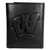 Wisconsin Badgers Embossed Leather Tri-fold Wallet