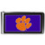 Clemson Tigers Steel Logo Money Clip