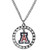 Arizona Wildcats Rhinestone Hoop Necklace