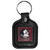 Florida State Seminoles Square Leather Key Chain