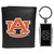 Auburn Tigers Leather Tri-fold Wallet & Multitool Key Chain