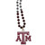 Texas A&M Aggies Mardi Gras Bead Necklace