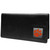 Clemson Tigers Leather Checkbook Cover