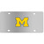 Michigan Wolverines Steel License Plate Wall Plaque