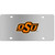 Oklahoma State Cowboys Steel License Plate Wall Plaque