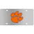 Clemson Tigers Steel License Plate Wall Plaque