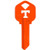 Tennessee Volunteers House Key