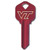 Virginia Tech Hokies House Key
