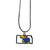 Kansas Jayhawks State Charm Necklace