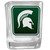 Michigan State Spartans Square Glass Shot Glass