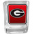 Georgia Bulldogs Square Glass Shot Glass