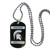 Michigan State Spartans Tag Necklace