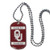 Oklahoma Sooners Tag Necklace