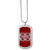 Mississippi State Bulldogs Team Tag Necklace