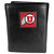 Utah Utes Deluxe Leather Tri-fold Wallet