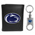 Penn State Nittany Lions Tri-fold Wallet & Valet Key Chain