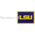 LSU Tigers Vinyl Luggage Tag