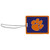 Clemson Tigers Vinyl Luggage Tag