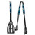 Miami Dolphins 2 Piece Steel BBQ Tool Set