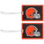 Cleveland Browns Vinyl Luggage Tag - 2 Pack