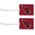 Arizona Cardinals Vinyl Luggage Tag - 2 Pack