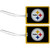 Pittsburgh Steelers Vinyl Luggage Tag - 2 Pack