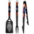 Denver Broncos 3 Piece Black Tailgater BBQ Set