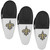 New Orleans Saints Mini Chip Clip Magnets - 3 Pack